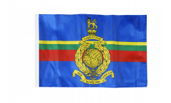 Great Britain Royal Marines Flag with sleeve