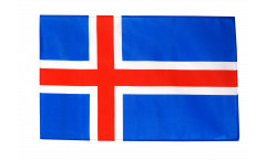 Iceland Flag with sleeve