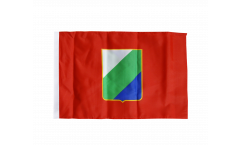 Italy Abruzzi Flag with sleeve
