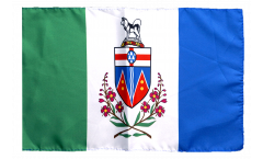 Canada Yukon Flag with sleeve