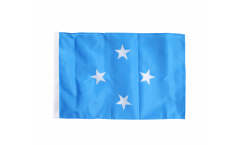 Micronesia Flag with sleeve