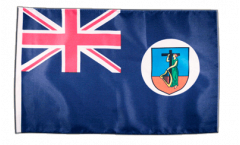 Montserrat Flag with sleeve