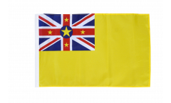 Niue Flag with sleeve