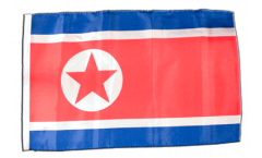 North corea Flag with sleeve