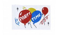 Party Time Flag with sleeve