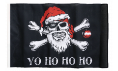 Pirate Yo ho ho Flag with sleeve