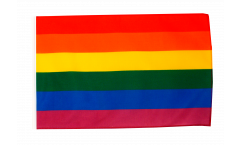 Rainbow Flag with sleeve