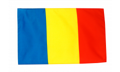 Rumania Flag with sleeve