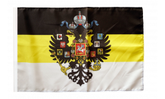 Russia Romanov with Crest 1858-1883 Flag with sleeve