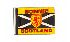 Scotland Bonnie Scotland Flag with sleeve