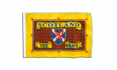 Scotland Scotland the Brave Flag with sleeve