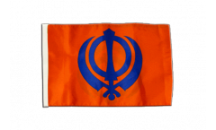 Sikhism Flag with sleeve