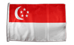 Singapore Flag with sleeve
