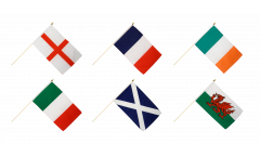 Six Nations Championship Flag with sleeve