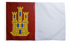 Spain Castile-La Mancha Flag with sleeve