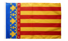 Spain Valencia Flag with sleeve