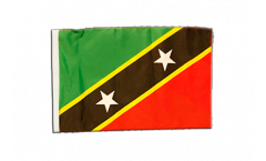 Saint Kitts and Nevis Flag with sleeve