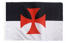 Temple Knight Flag with sleeve