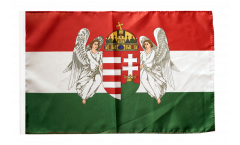 Kingdom of Hungary 1867-1918 Flag with sleeve