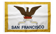 USA City of San Francisco Flag with sleeve