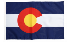 USA Colorado Flag with sleeve