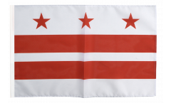 USA District of Columbia Flag with sleeve