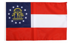 USA Georgia Flag with sleeve