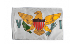 USA Virgin Islands Flag with sleeve
