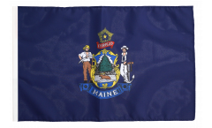 USA Maine Flag with sleeve