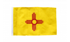 USA New Mexico Flag with sleeve