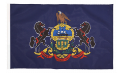 USA Pennsylvania Flag with sleeve
