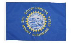 USA South Dakota Flag with sleeve