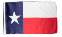 USA Texas Flag with sleeve