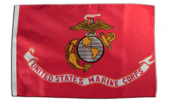 USA US Marine Corps Flag with sleeve