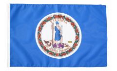USA Virginia Flag with sleeve