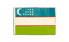Uzbekistan Flag with sleeve