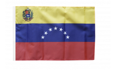Venezuela 7 stars with coat of arms 1930-2006 Flag with sleeve