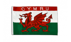 Wales CYMRU Flag with sleeve