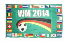 World Cup 2014 32 Countries Flag