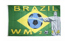 WC 2014 Brazil Flag