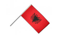 Albania Hand Waving Flag