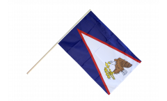 American Samoa Hand Waving Flag