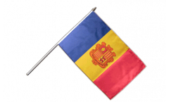 Andorra Hand Waving Flag