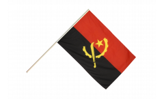Angola Hand Waving Flag