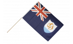 Anguilla Hand Waving Flag