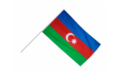 Azerbaijan Hand Waving Flag