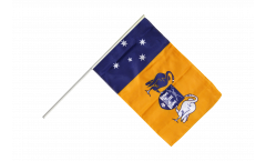 Australia Capital Territory Hand Waving Flag