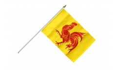 Belgium Wallonia Hand Waving Flag
