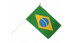 Brazil Hand Waving Flag