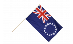 Cook Islands Hand Waving Flag